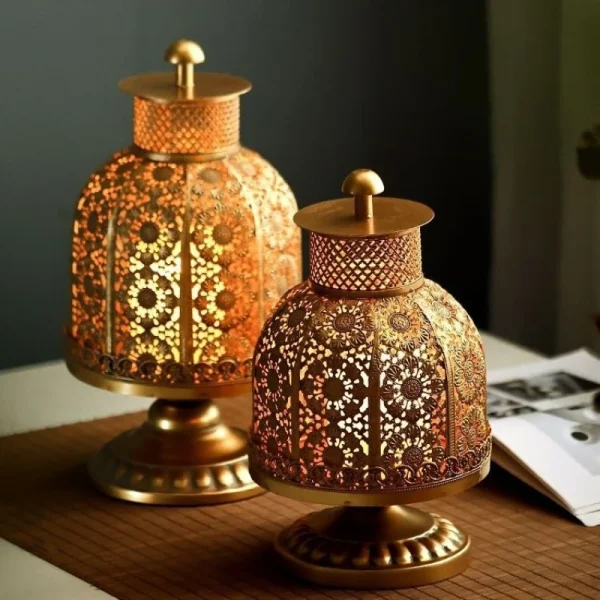 lanterne thaïlandaise métal