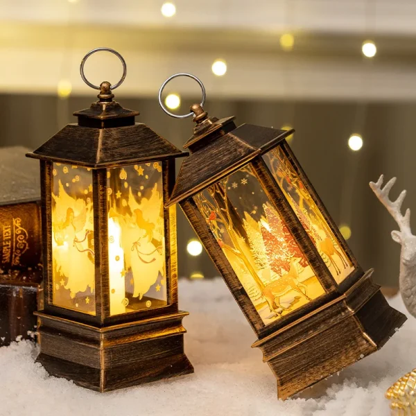 lanterne père noël