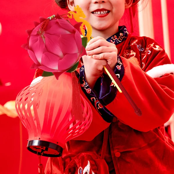 lanterne décorative fleur de lotus