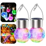 lanterne multicolore solaire