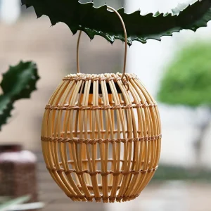 lanterne rotin solaire