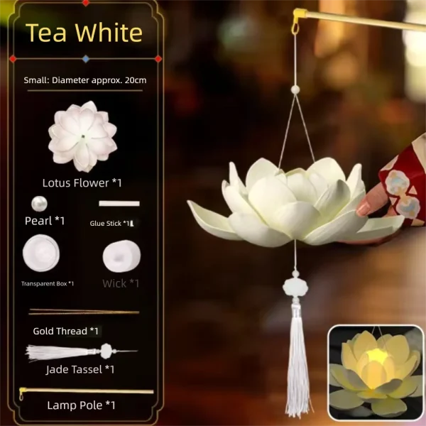 lanterne fleur de lotus