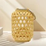 lanterne imitation rotin