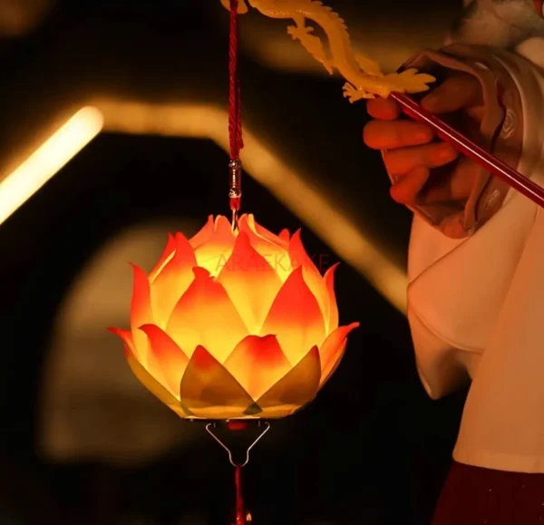 lanterne lotus portable