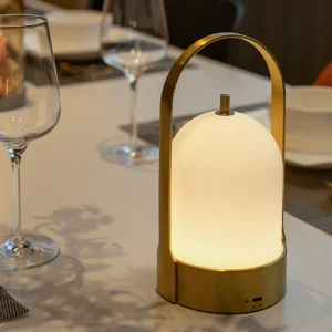 lanterne led laiton élégante