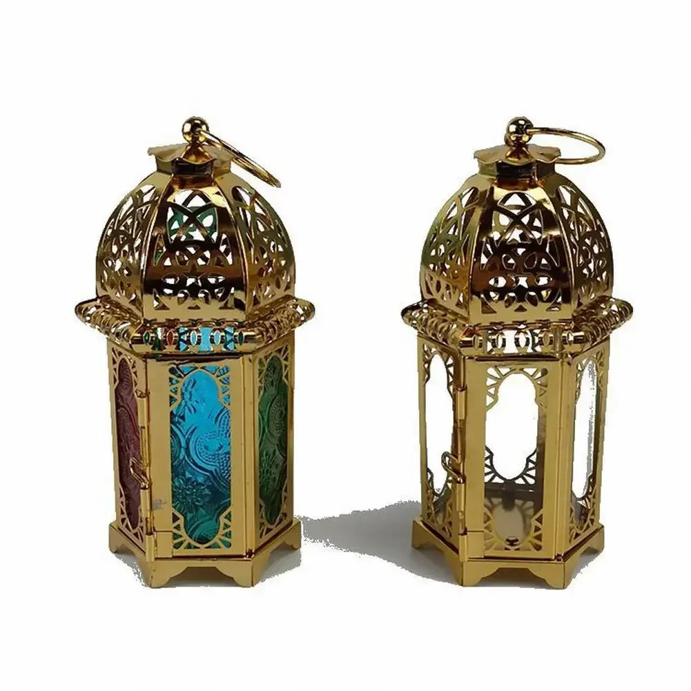 lanterne marocaine dorée
