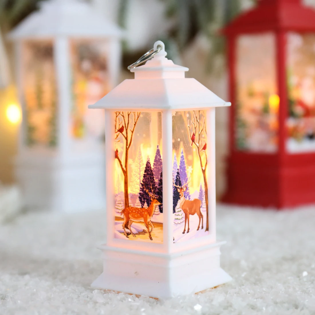 magie lanterne père noël