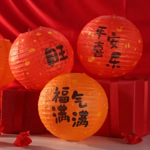 lanterne chinoise rouge