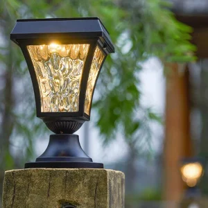 lanterne éclairage pilier moderne