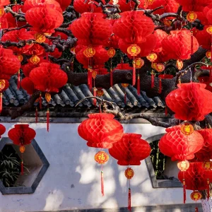lanterne chinoise ronde