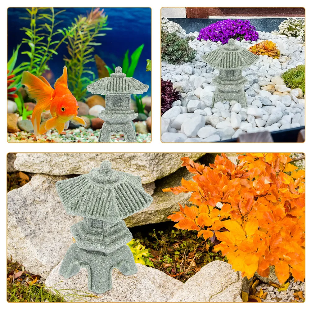 lanterne de jardin en pierre