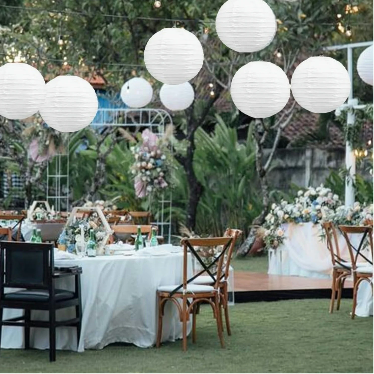 décoration lumineuse de mariage