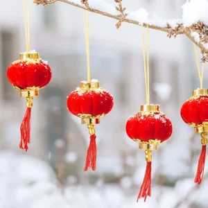 petite lanterne rouge traditionnelle