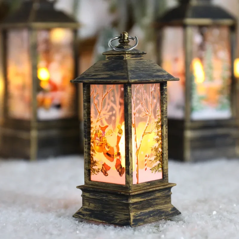 lumière lanterne père noël