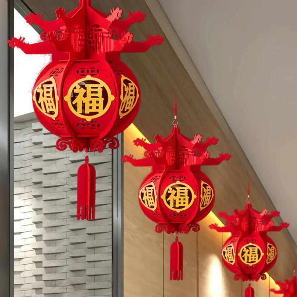 pendant lumineux rouge