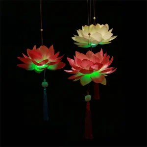 lanterne lotus led