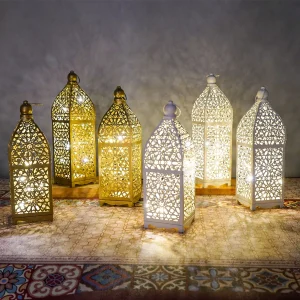 lanterne marocaine motifs délicats