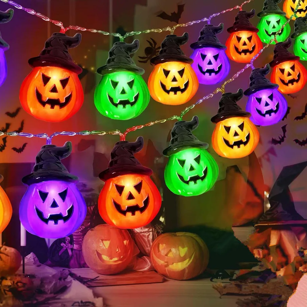lumière LED Jack O Lantern