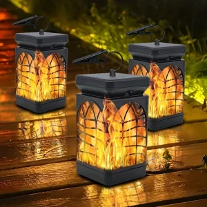 lanterne flamme vacillante