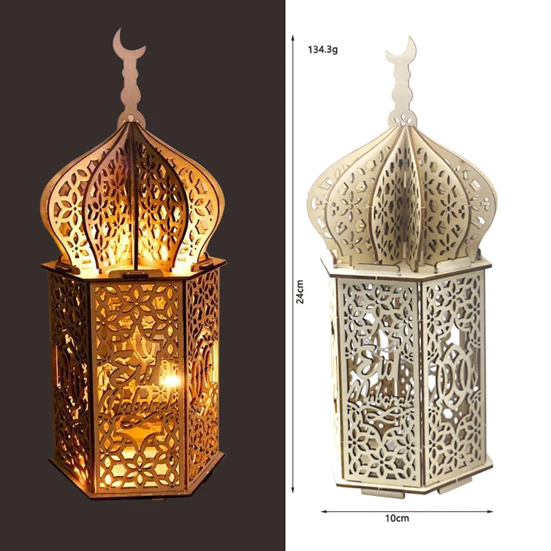 éclairage bois pour ramadan