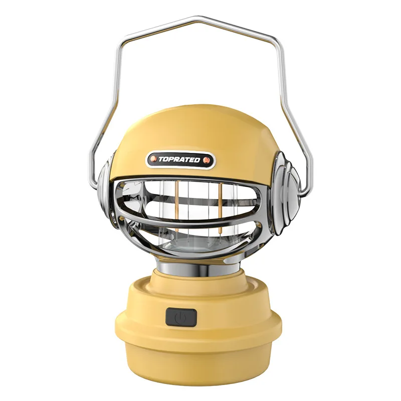 ambiance robotique avec lanterne