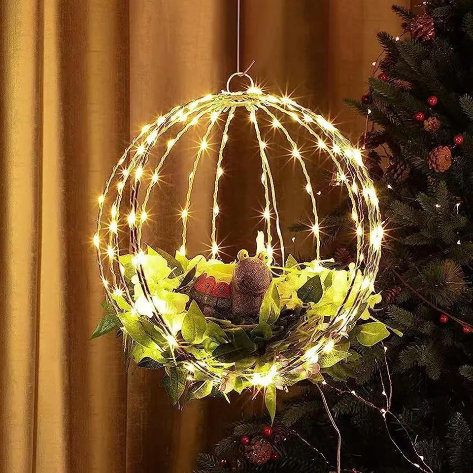 suspension lumineuse de noël