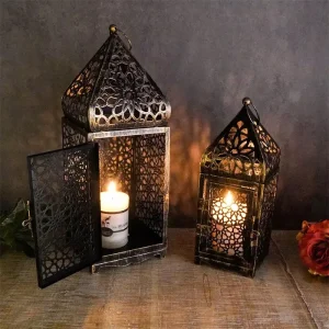 lanterne Moyen-Orient en métal