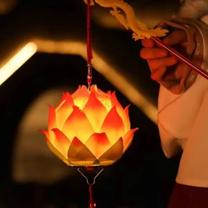 lanterne lotus portable