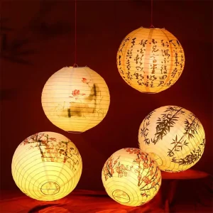 lanterne orientale papier