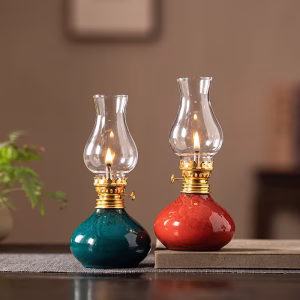 lanterne en céramique brûleuse d'encens