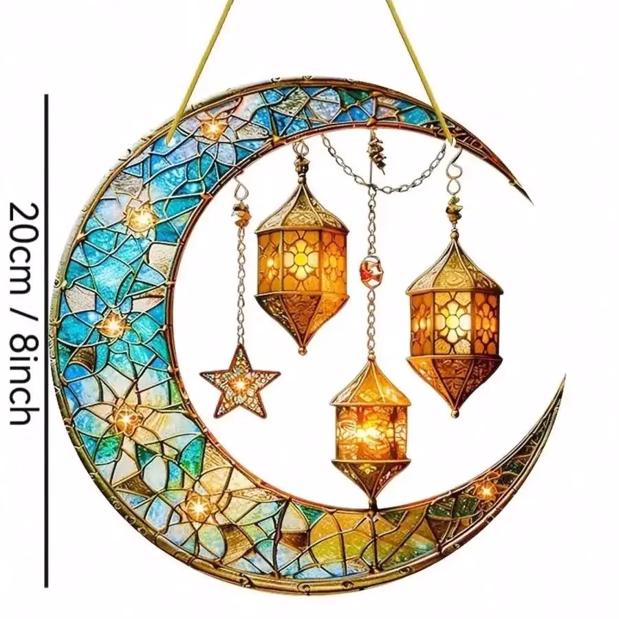 décoration lune sans lumière