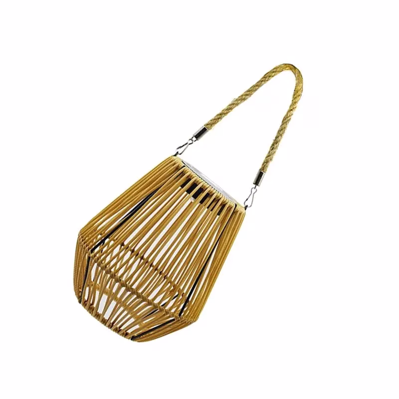 lot de lanternes en rotin pour jardin