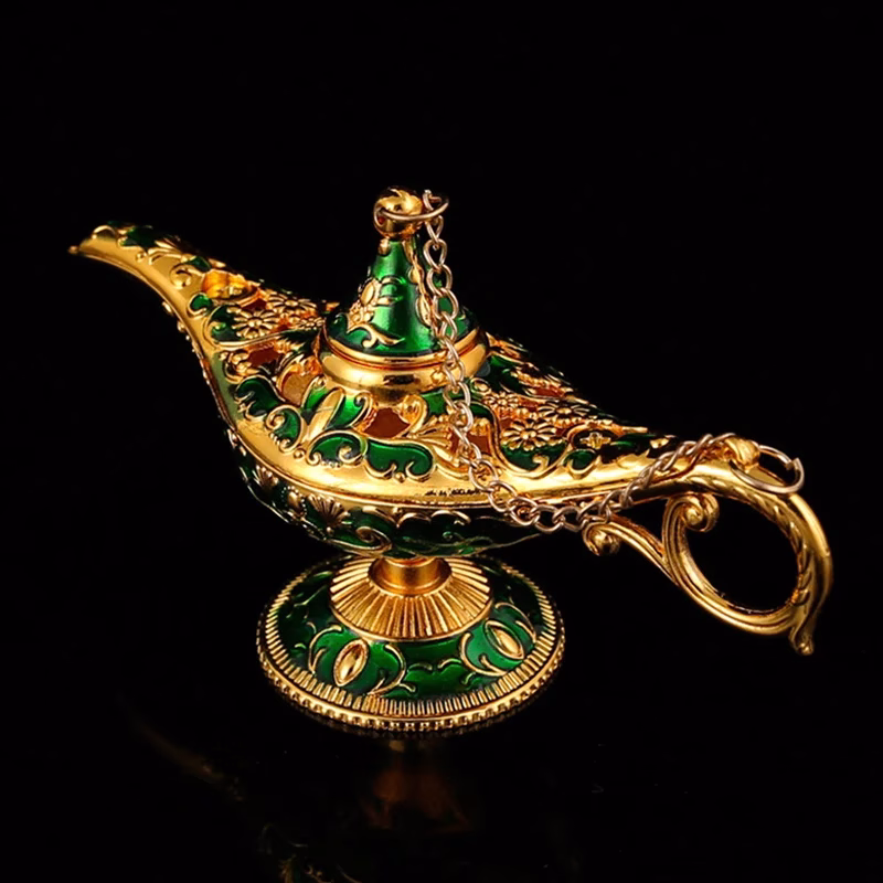 lampe orientale en métal