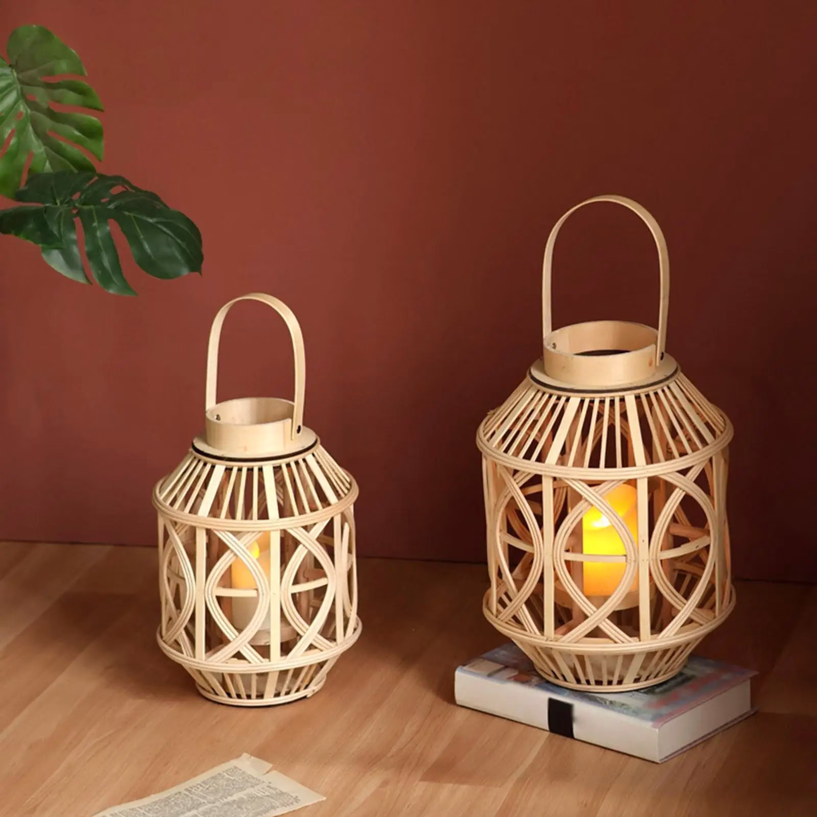 lampe en bois moderne